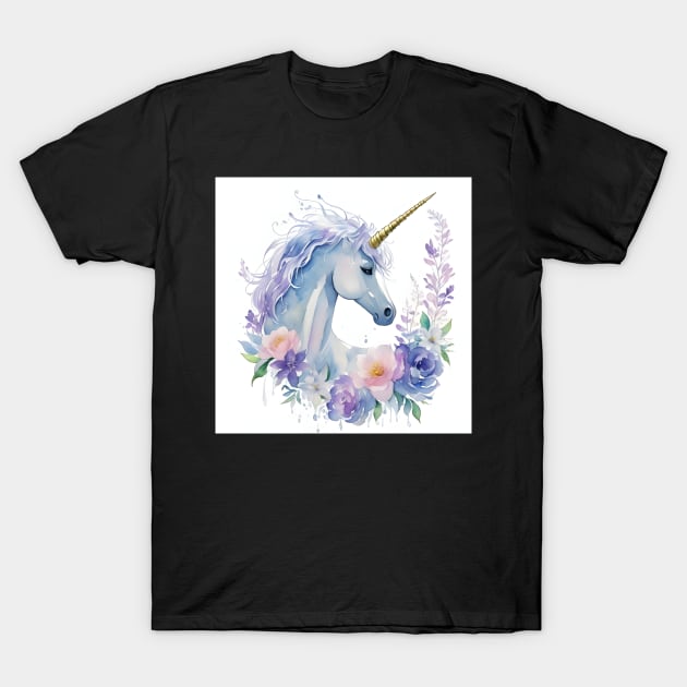 Beautiful unicorn T-Shirt by MiracleROLart